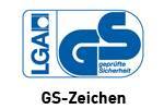 Zertifiziert: GS-Zeichen für ausgewählte Produkte